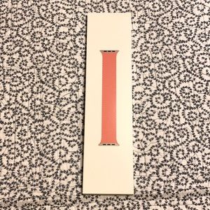 Punch Pink Braided Solo Loop Apple Watch Band